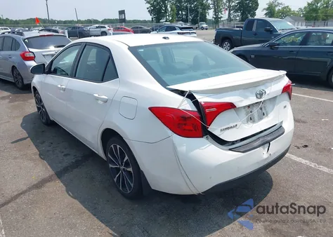 2017 Toyota Corolla Se z USA, uszkodzony, nr VIN 2T1BURHE3HC781356